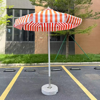 Outdoor Aluminum Sun Shade Center Pole Umbrella
