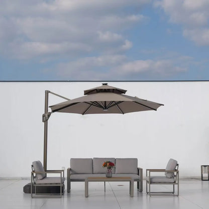 Venezia Style Hanging Roman Cantilever Parasol