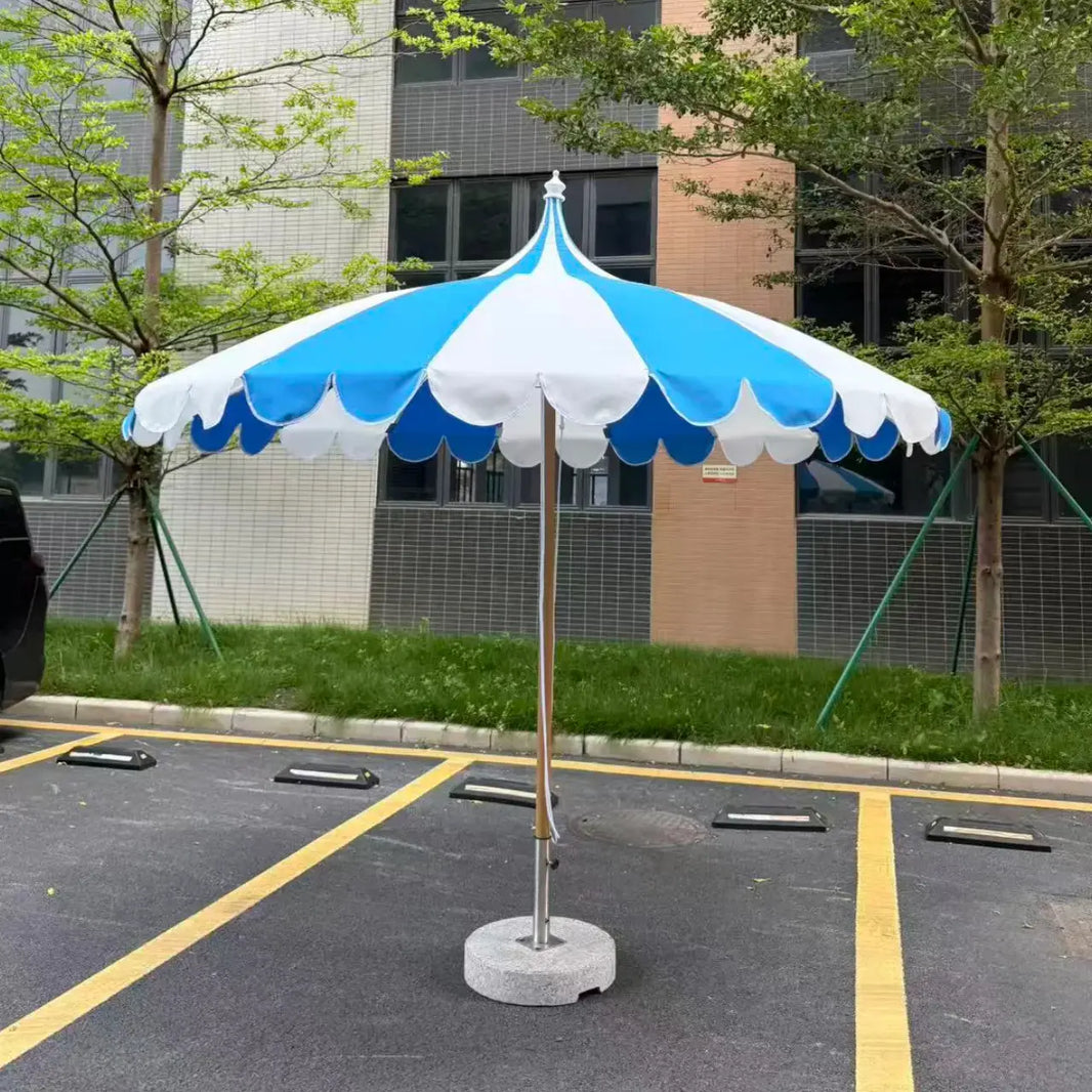 Aluminum Center Pole Garden Umbrella