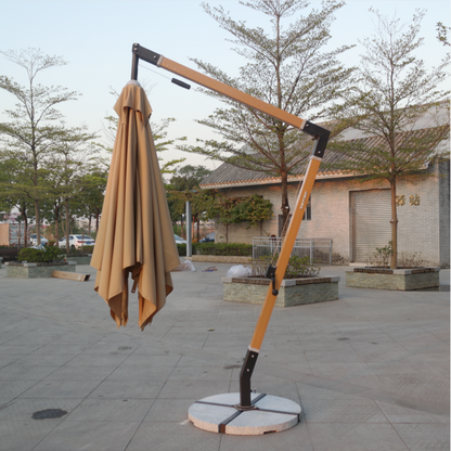 Luxury Side Mount Outdoor Hanging Umbrella