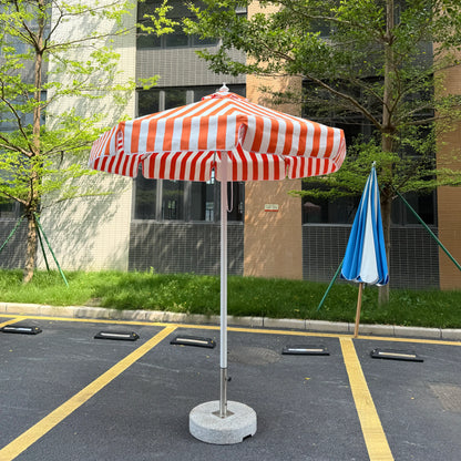 Outdoor Aluminum Sun Shade Center Pole Umbrella