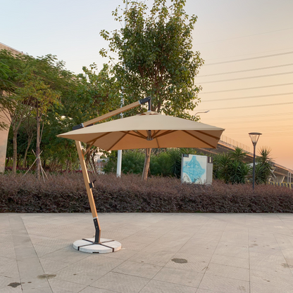 Luxury Side Mount Outdoor Hanging Umbrella