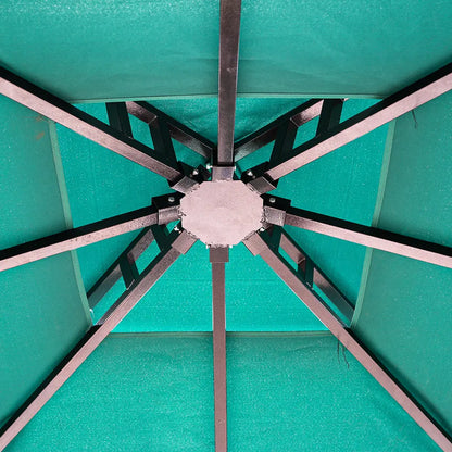 Heavy-Duty Metal Hardtop Gazebo