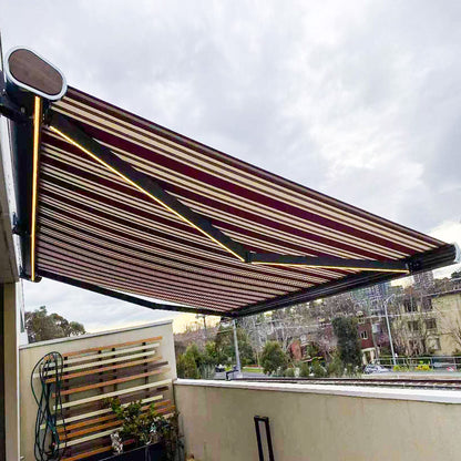 Outdoor Full Cassette Retractable Sun Awning