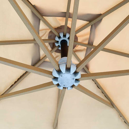 Luxury Side Mount Outdoor Hanging Umbrella