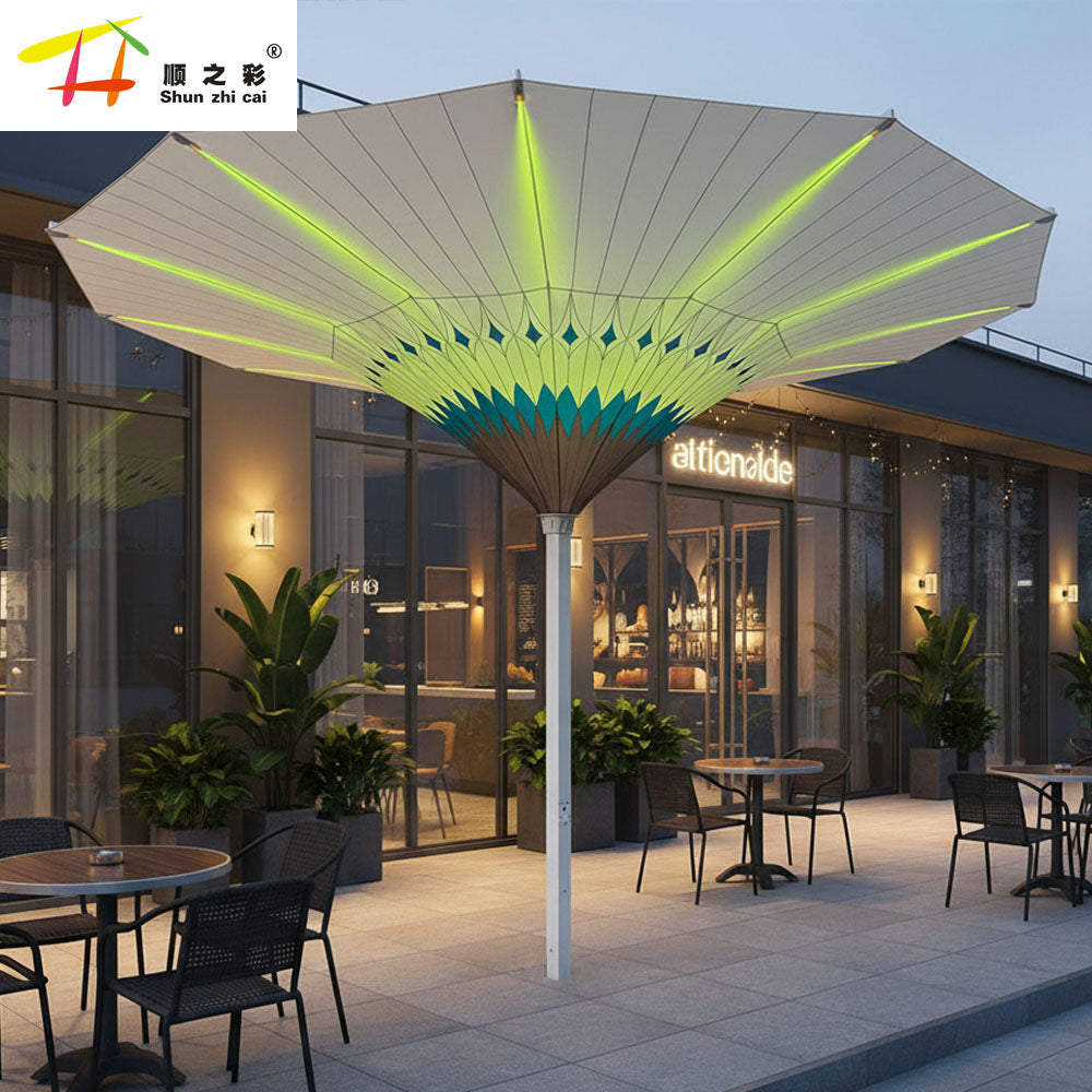 Starry Sky Big Flower Umbrella