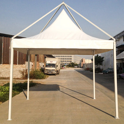 Outdoor pointed-top tent