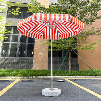 Outdoor Aluminum Sun Shade Center Pole Umbrella