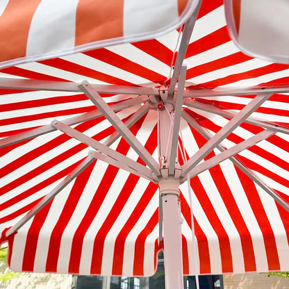 Outdoor Aluminum Sun Shade Center Pole Umbrella