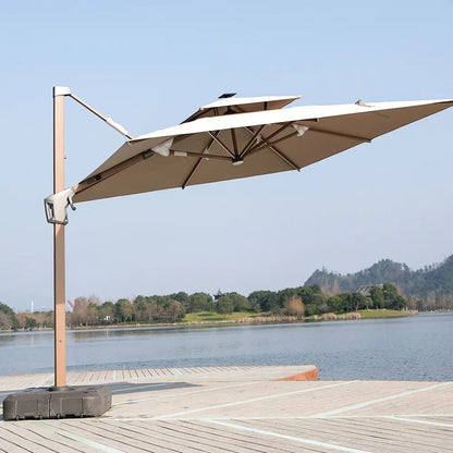 Large Outdoor Roman Umbrella for Patio Garden Backyard