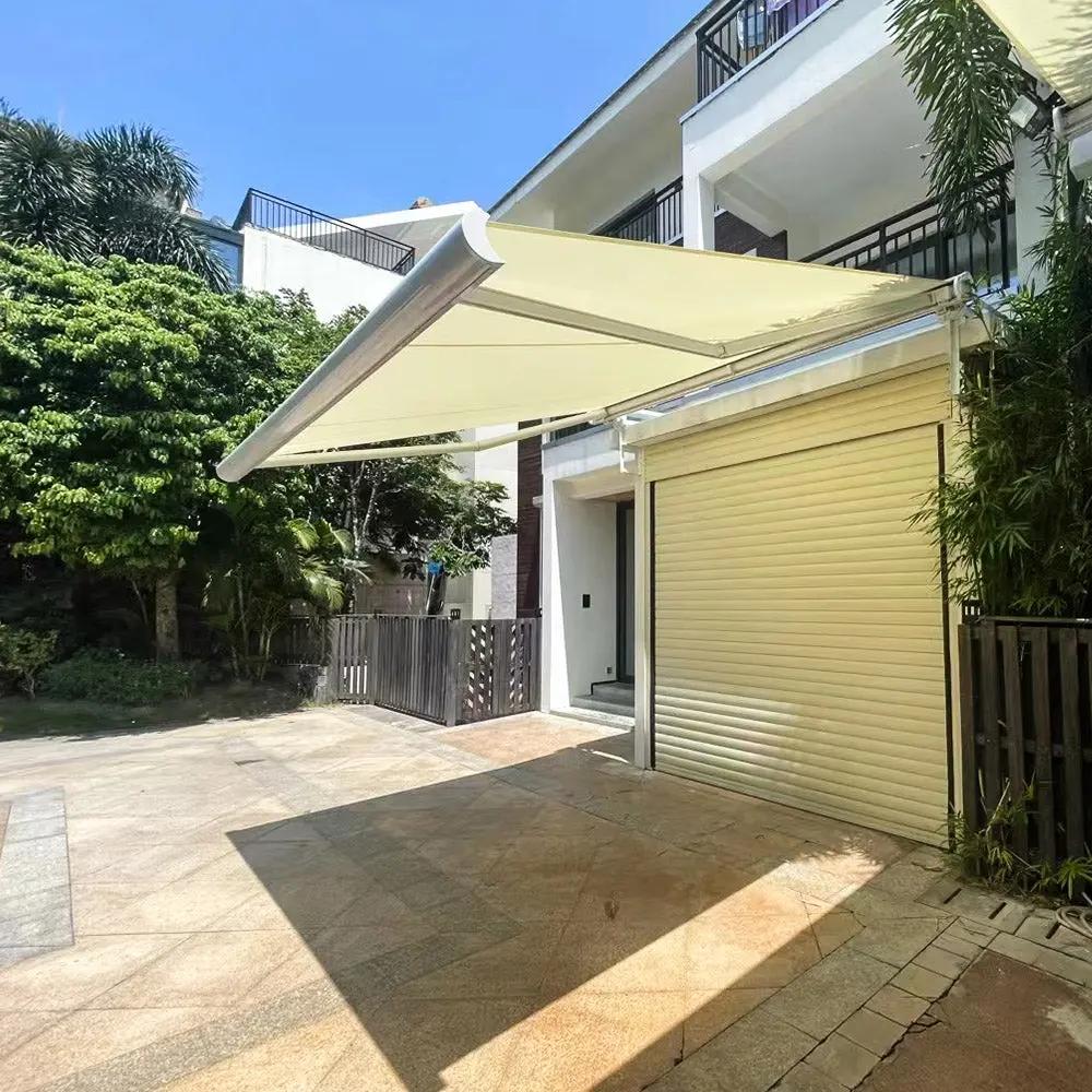 Outdoor Full Cassette Retractable Sun Awning