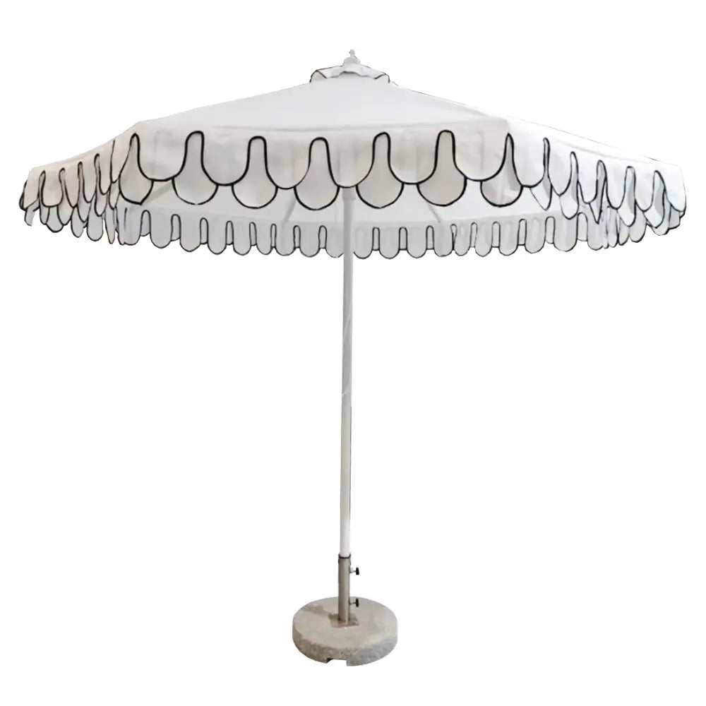 Double-Layer Valance Center Pole Umbrella