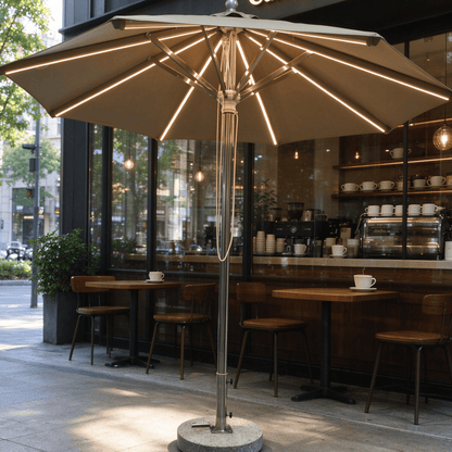 316 Stainless Steel Center Pillar Umbrella