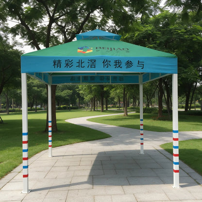 Large Iron Gazebo for Outdoor Living Space