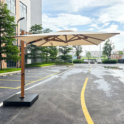 Extraordinary Master Wood Grain Roman Umbrella