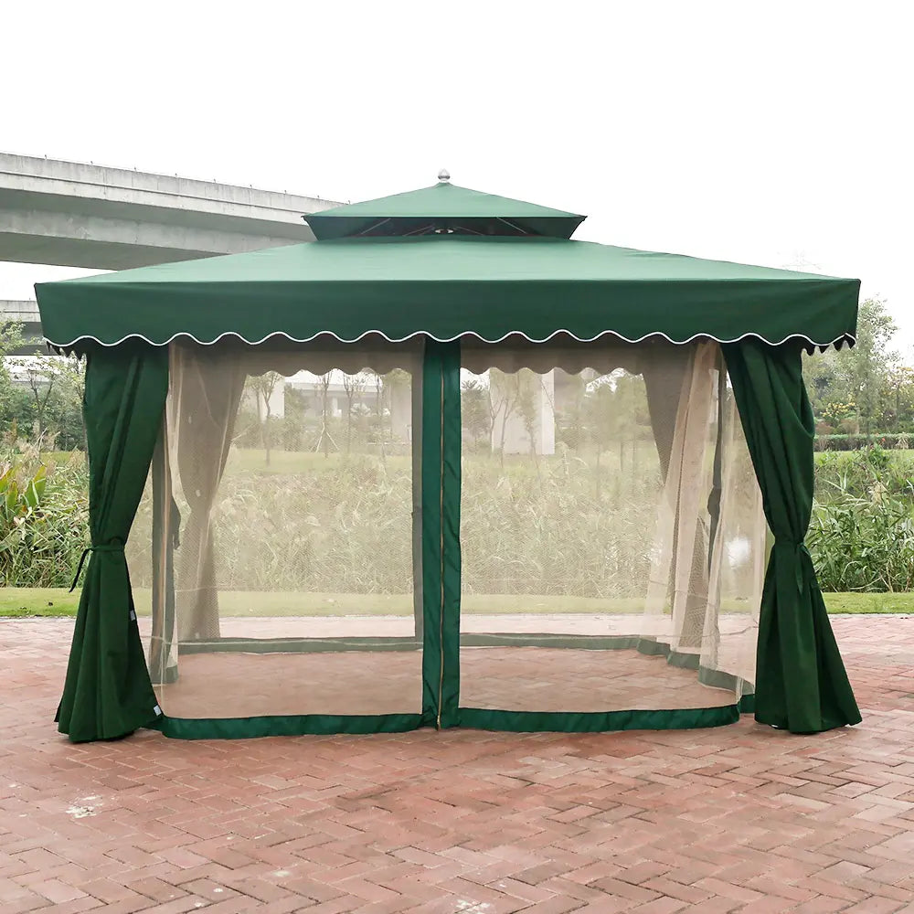 Large Outdoor Metal Frame Gazebo