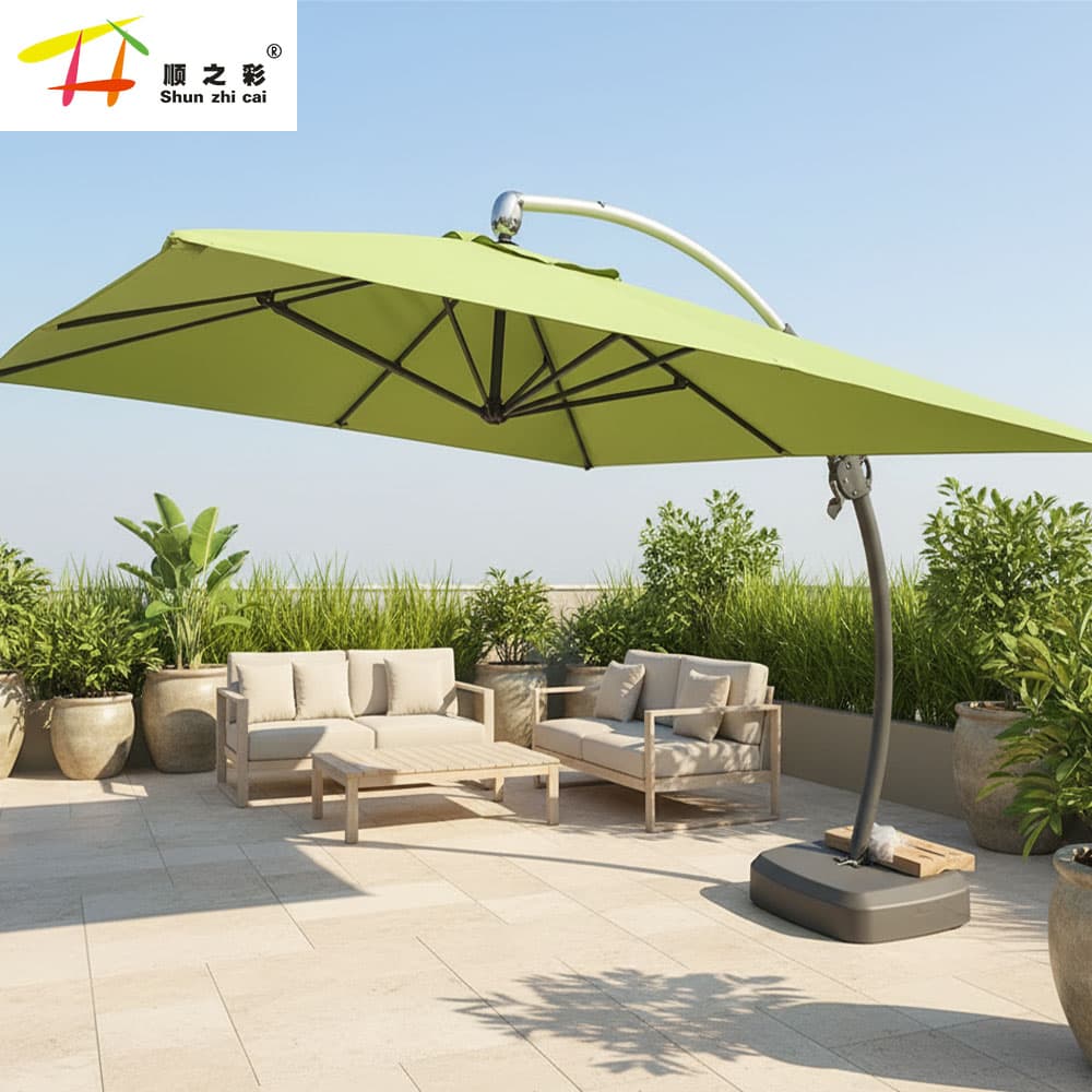 Heavy Duty Curved Pillar Umbrella