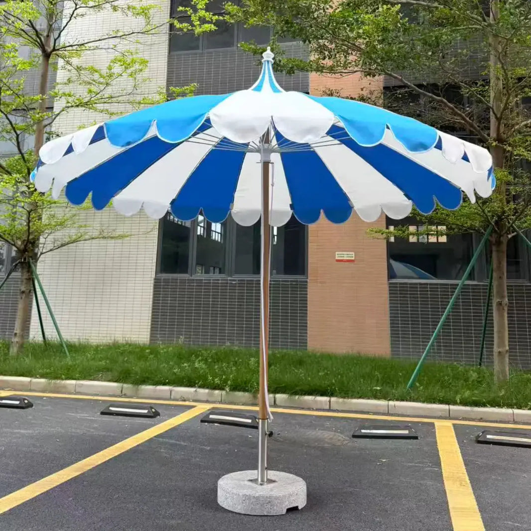 Aluminum Center Pole Garden Umbrella