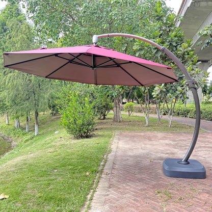 Elegant Curved Pillar Umbrella