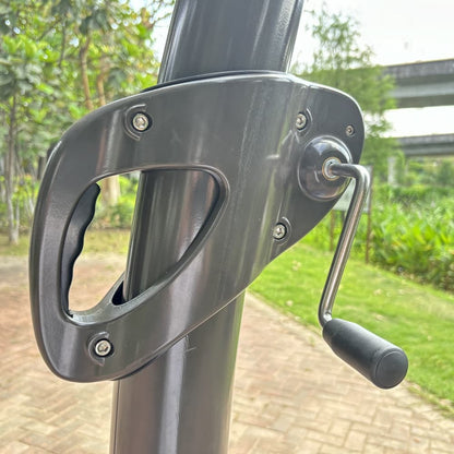 Elegant Curved Pillar Umbrella
