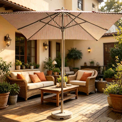 Outdoor Stainless Steel Umbrella