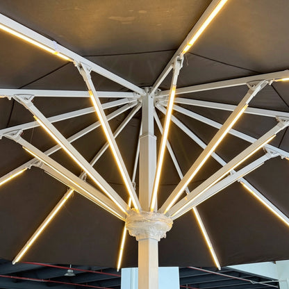 Black Starry Sky Umbrella With LED Light