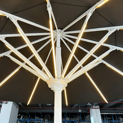 Black Starry Sky Umbrella With LED Light