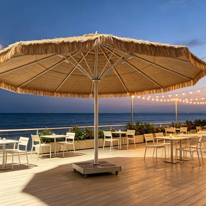 Artificial Thatch Starry Sky Umbrella