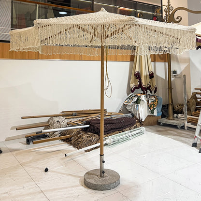 Large Size Rope-Woven Umbrella