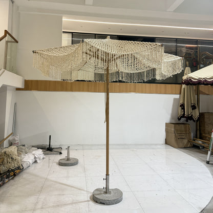 Modern Designer Rope-Woven Umbrella