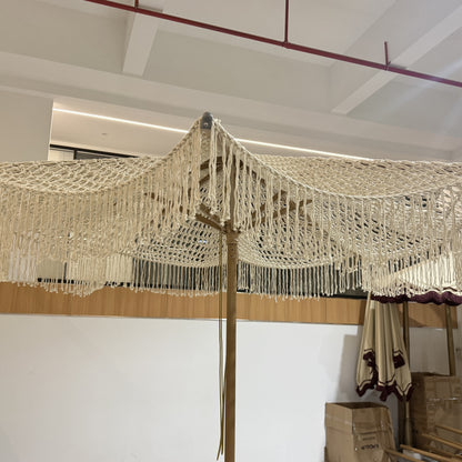 Modern Designer Rope-Woven Umbrella