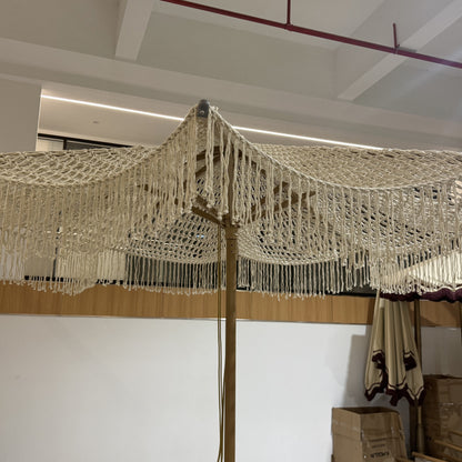 Modern Designer Rope-Woven Umbrella