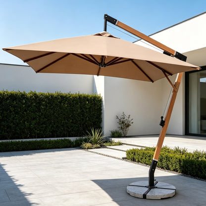 Luxury Side Mount Outdoor Hanging Umbrella