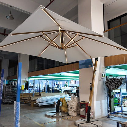 Elegant Offset Garden Cantilever Umbrella