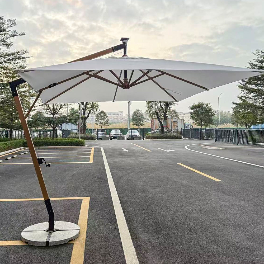 Elegant Offset Garden Cantilever Umbrella