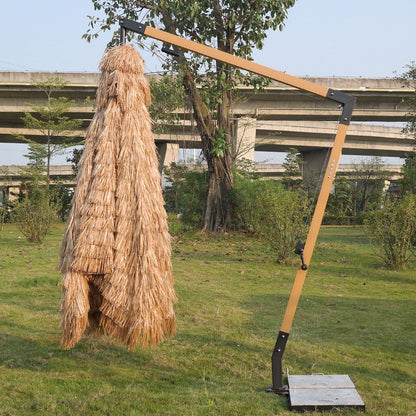 Artificial Straw PE Thatch Hanging Umbrella