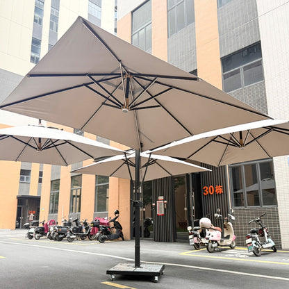Modern 4 Head Cantilever Shade Umbrella