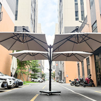 Modern 4 Head Cantilever Shade Umbrella