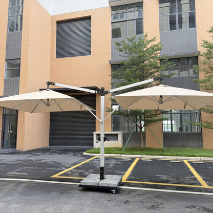 All Weather 2-Head Hanging Shade for Garden