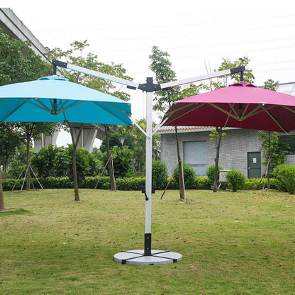Big Size 2-Head Cantilever Umbrella for Outdoor Yard