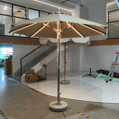 316 Stainless Steel Center Pillar Umbrella