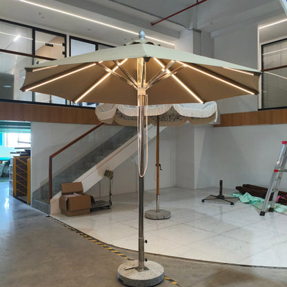 316 Stainless Steel Center Pillar Umbrella