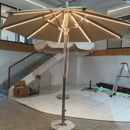 316 Stainless Steel Center Pillar Umbrella