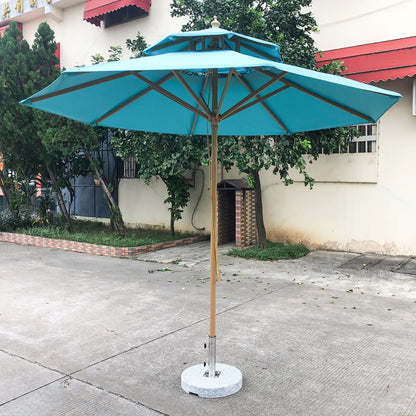 Double-Top Center Pole Umbrella