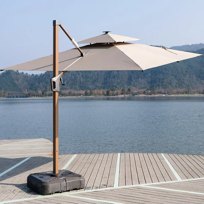 Large Outdoor Roman Umbrella for Patio Garden Backyard
