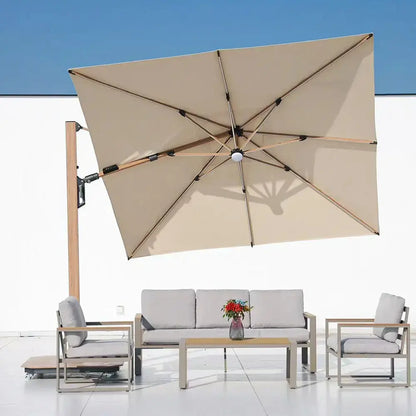 Rotating umbrella canopy Roman umbrella