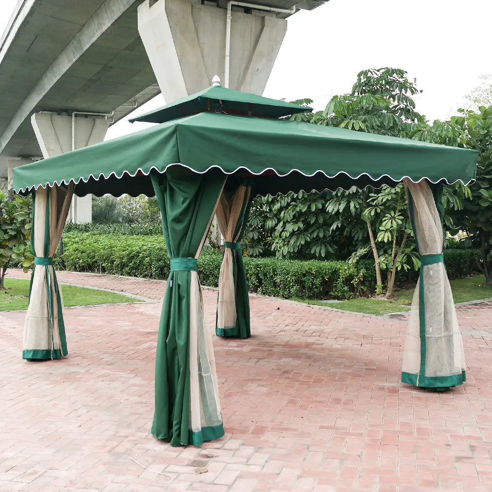 Large Outdoor Metal Frame Gazebo