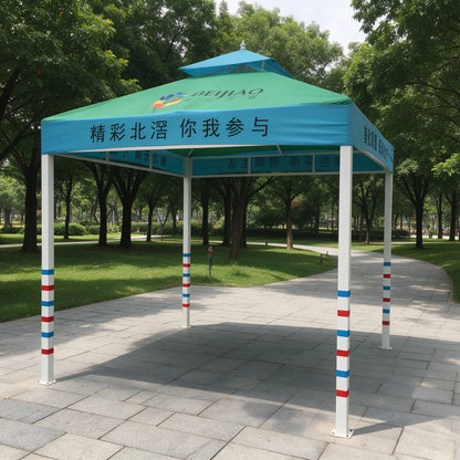 Large Iron Gazebo for Outdoor Living Space