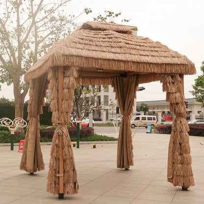 Resort Style Outdoor Thatch Pavilion