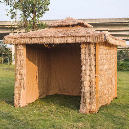 PE thatch gazebo